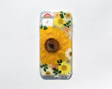 Genuine pressed dried real flower Samsung / iphone case - crystal clear case