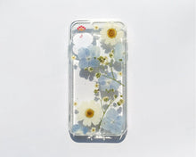 Genuine pressed dried real flower Samsung / iphone case - crystal clear case