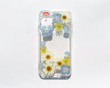 Genuine pressed dried real flower Samsung / iphone case - crystal clear case