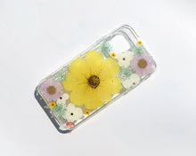 Genuine pressed dried real flower Samsung / iphone case - crystal clear case