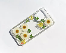 Genuine pressed dried real flower Samsung / iphone case - crystal clear case