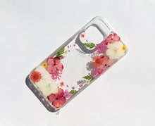 Genuine pressed dried real flower Samsung / iphone case - crystal clear case