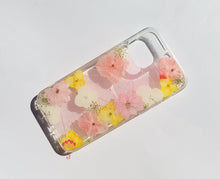 Genuine pressed dried real flower Samsung / iphone case - crystal clear case