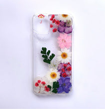 Genuine pressed dried real flower Samsung / iphone case - crystal clear case