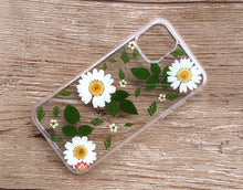 Genuine pressed dried real flower Samsung / iphone case - crystal clear case