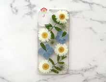 Genuine pressed dried real flower Samsung / iphone case - crystal clear case