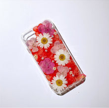 Genuine pressed dried real flower Samsung / iphone case - crystal clear case