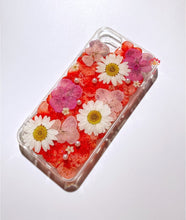 Genuine pressed dried real flower Samsung / iphone case - crystal clear case