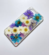 Genuine pressed dried real flower Samsung / iphone case - crystal clear case