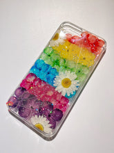 Genuine pressed dried real flower Samsung / iphone case - crystal clear case