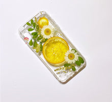 Genuine pressed dried real flower Samsung / iphone case - crystal clear case