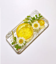 Genuine pressed dried real flower Samsung / iphone case - crystal clear case