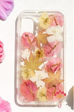 Genuine pressed dried real flower Samsung / iphone case - crystal clear case