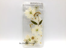 (FREE SHIPPING) Genuine pressed dried flower Samsung / iphone case - crystal clear case