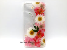 (FREE SHIPPING) Genuine pressed dried flower Samsung / iphone case - crystal clear case